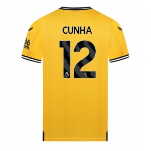 Wolves Matheus Cunha #12 Koszulka Podstawowych 2023-24 Krótki Rękaw